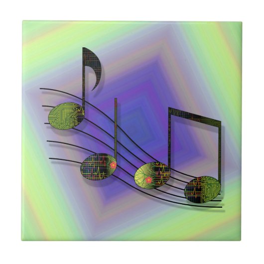 Dubstepノートタイル タイル (正面)