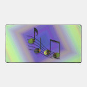 Dubstepノート デスクマット (正面)