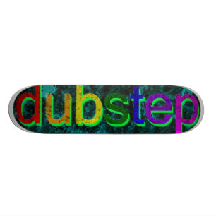 Dubstep色スペクトルのプロ板 スケートボード