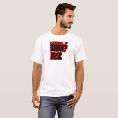 DUBSTEP音楽によって動力を与えられる Tシャツ (正面フル)
