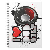 dubstep ノートブック (正面)