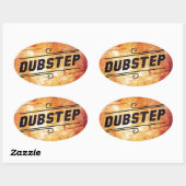 Dubstep 楕円形シール (シート)