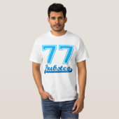 Dubstep 77の野球のTシャツ Tシャツ (正面フル)