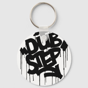 Dubstep FatCapの黒 キーホルダー