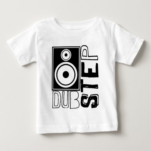 Dubstep Loudspeaker C ベビーTシャツ (正面)