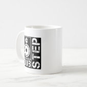 Dubstep Loudspeaker D コーヒーマグカップ (正面左)