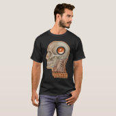 Dubstep woofer brain - 2STEP-DnB-Sub Bass Tシャツ (正面フル)