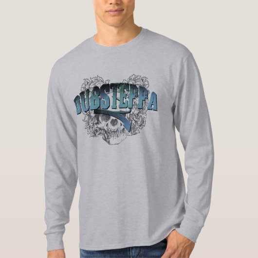 Dubsteppaのスカル Tシャツ (正面)