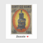 Dubuque軟炭バーナーのヴィンテージ広告。 シール (シート)