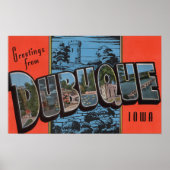 Dubuque, IowaLarge Letter ScenesDubuque, IA ポスター (正面)