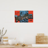 Dubuque, IowaLarge Letter ScenesDubuque, IA ポスター (キッチン)