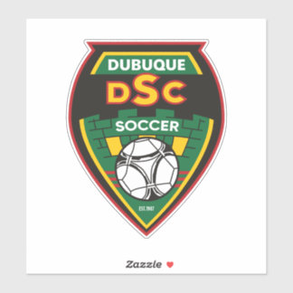 Dubuque Soccer Club Car Decal シール