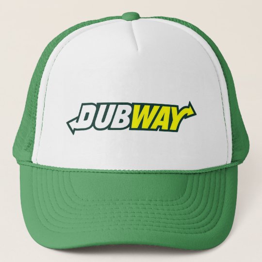 Dubwayのパロディのロゴのトラック運転手の帽子 キャップ Zazzle Co Jp