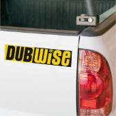 Dubwiseのバンパーステッカー バンパーステッカー (トラック上)