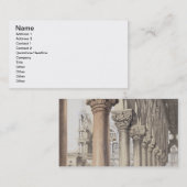 Ducal宮殿、Loggのルネサンスの首都 名刺 (正面/裏面)