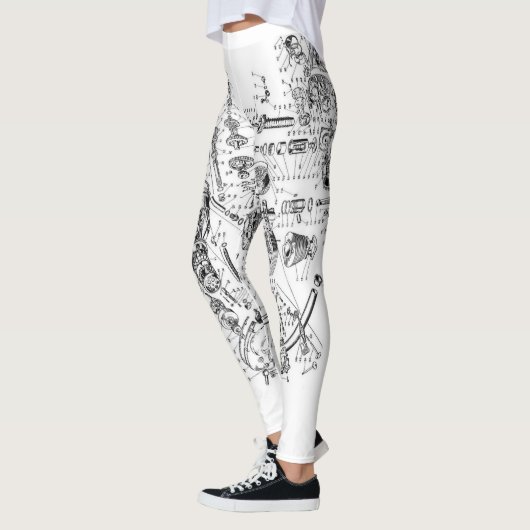 Ducati独身のなシリンダーレギングの女性のライダーのスタイル レギンス (左)