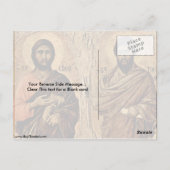 Duccioによる使徒と聖バルトロミュー ポストカード (裏面)