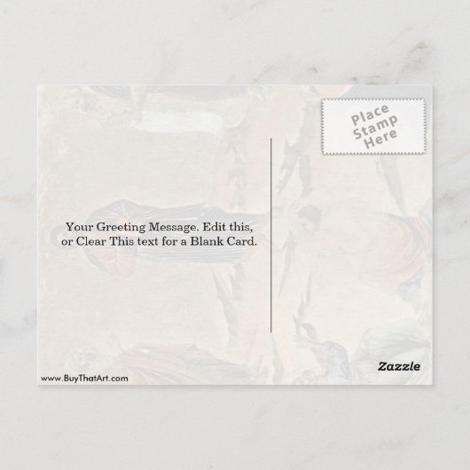 Duccioによる変容 ポストカード (裏面)