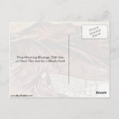 Duccioによる預言者イザヤ ポストカード (裏面)