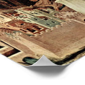 Duccio di Buoninsegna – キリストの誘惑 ポスター (角)