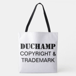 Duchamp、著作権と商標トートバッグ トートバッグ