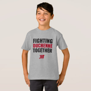 Duchenneの戦いの一緒に-子供 Tシャツ