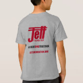 Duchenneの戦いの一緒に-子供 Tシャツ (裏面)