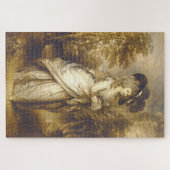 Duchess of Devonshire, British Art Jigsawパズル ジグソーパズル (横)