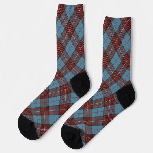 Duchess of Kent Modern Original Scottish Tartan ソックス (左)