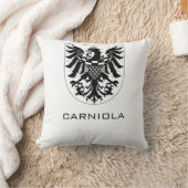 Duchy of Carniola Monochrome Heraldic Art  クッション (ブランケット)