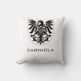 Duchy of Carniola Monochrome Heraldic Art  クッション