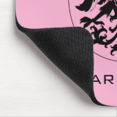 Duchy of Carniola Monochrome Heraldic Art  マウスパッド (コーナー)