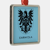 Duchy of Carniola Monochrome Heraldic Art  メタルオーナメント (右)