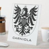 Duchy of Carniola Monochrome Heraldic Art  台座サイン (インサイチュ)