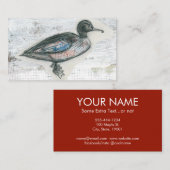 Duck名刺 – Bird名刺 名刺 (正面/裏面)