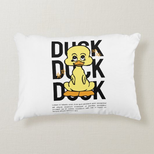 duck アクセントクッション (正面)