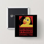 Duck Agit Prop僚友 缶バッジ (正面&裏面)