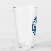 Duck Beach North Carolina Palm Tree Birds タンブラーグラス (右)