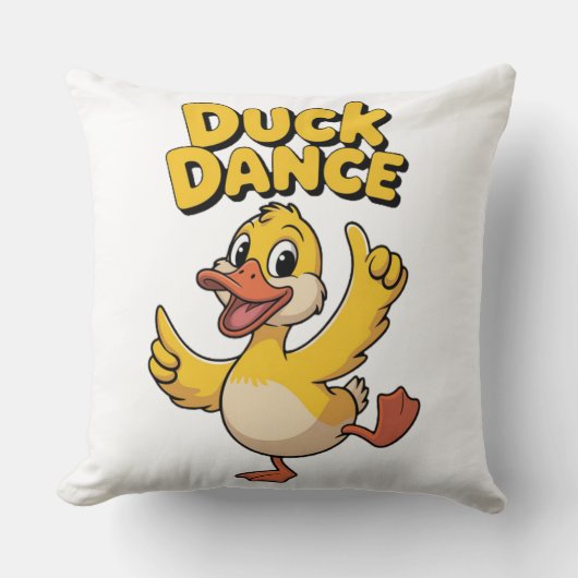 DUCK DANCE クッション (正面)