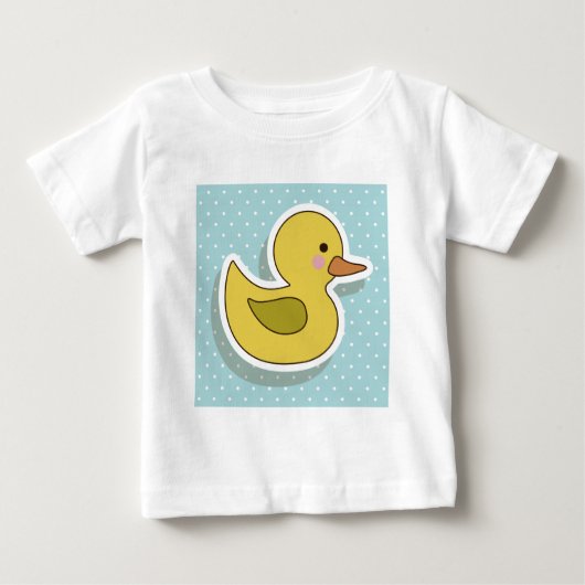 duck  design ベビーTシャツ (正面)