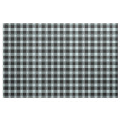 Duck Egg Blue & Black Buffalo Plaid ファブリック (ファットクウォーター)