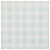 Duck Egg Blue & White Buffalo Plaid ファブリック (見本)