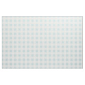 Duck Egg Blue & White Plaid Gingham ファブリック (ファットクウォーター)