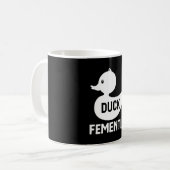 Duck Fementia コーヒーマグカップ (正面左)
