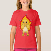 Duck Flame Tシャツ (正面)