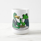 Duck & Frog コーヒーマグカップ (中央)