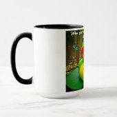Duck Frog Swamp Custom Coffee Mugs マグカップ (左)