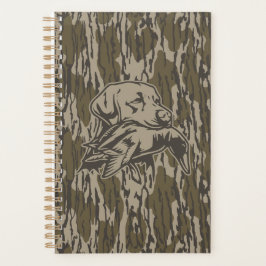 Duck Hunters with Dog Forest Bottom Lands Camo プランナー手帳