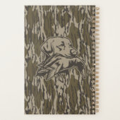 Duck Hunters with Dog Forest Bottom Lands Camo プランナー手帳 (裏面)
