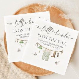 Duck Hunting Baby Shower スタンダードカクテルナプキン